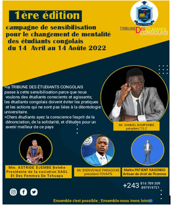  ULPA/Mont-Ngaliema : poursuite de la campagne de sensibilisation de SAGL