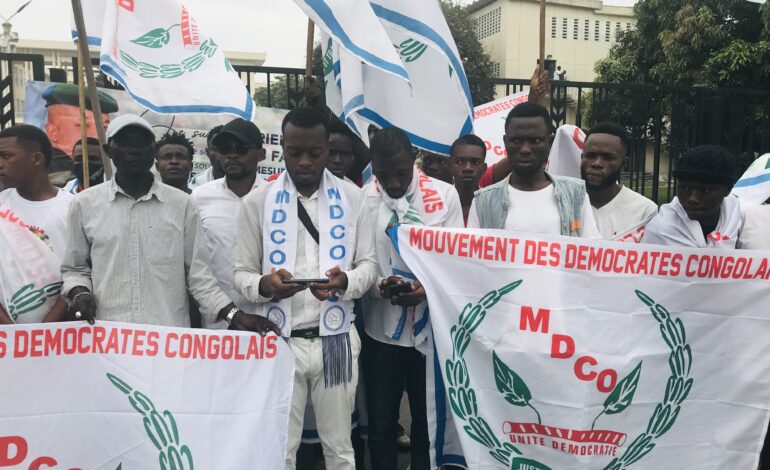  RDC : MDCO appelle la population à manifester leur soutien aux FARDC 