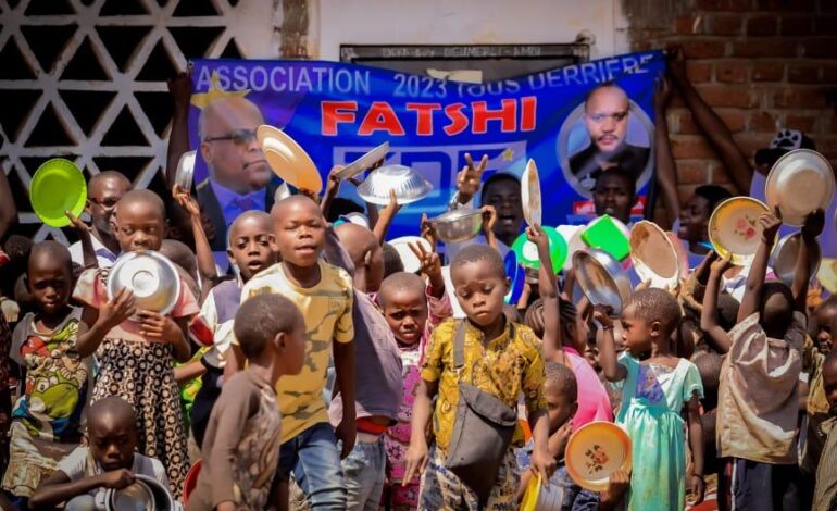  Fête de l’indépendance/L’association ‘’Tous derrière Fatshi 2023’’ porte assistance aux orphelins et démunis à travers le pays