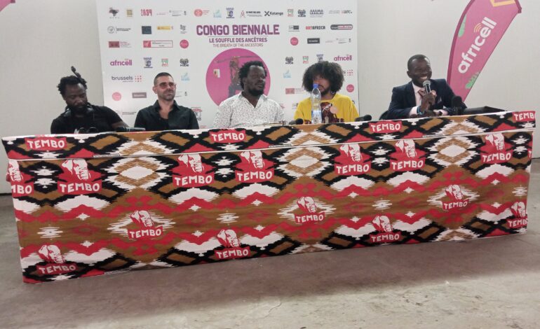  RDC/Culture : Lancement de la 2éme édition du festival  » Congo Biennale « , Vitshois Mwilambwe met l’accent sur la particularité