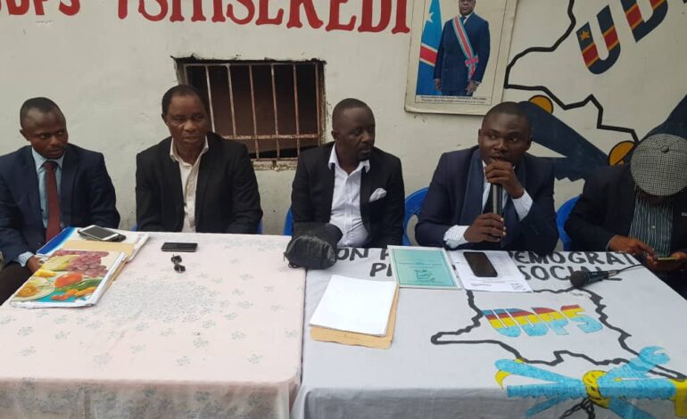 Publication du calendrier électoral : La cellule Coin-ti-Coin de l’UDPS se donne le défi d’accorder une majorité écrasante à Félix Tshisekedi !