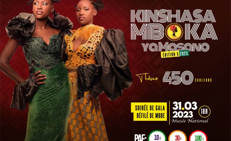  Culture/Kinshasa : La 5e édition du festival  » Kinshasa Mboka ya Masano « , annoncée pour le 31 mars prochain