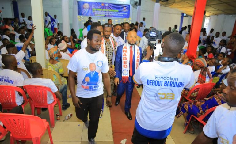  Préparatifs électoraux et consorts/ANADEC : Kévin Bolamba démarre la tournée de réconfort et d’armement morale de sa base à Barumbu