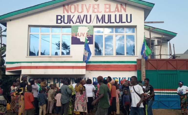  Nouvel Elan/Sud-Kivu : Alain Shukuru inaugure un nouveau siège du parti !