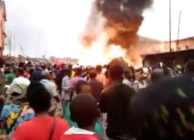  Kinshasa : plusieurs morts enregistrées dans un incendie à Lemba righini