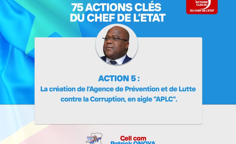 Campagne un jour une action : Patrick Onoya parle de l’Agence de Prévention et de lutte contre la Corruption