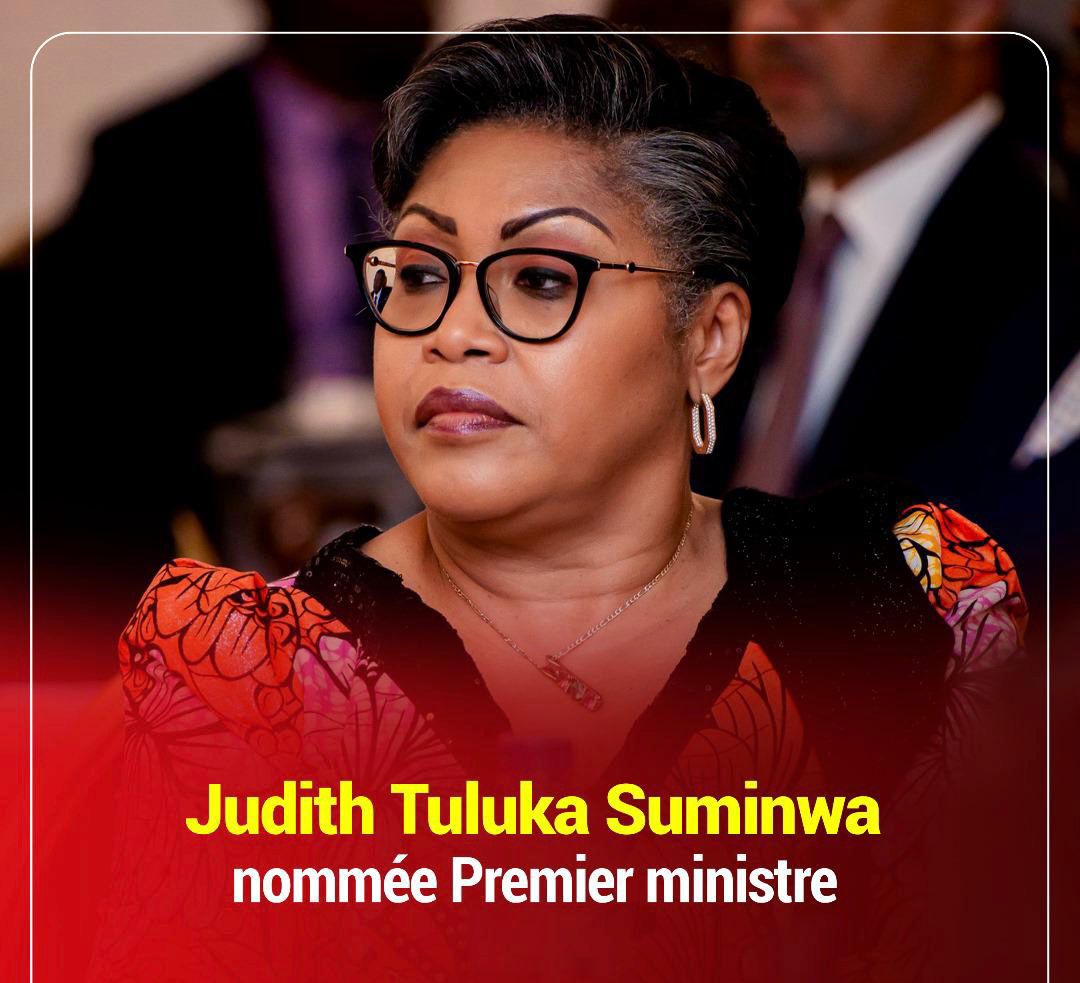 RDC : Qui Est Réellement Judith Tuluka, La Toute Première Première ...