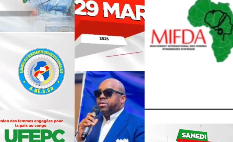 Lutte contre la désinformation en RDC : Un grand rassemblement prévu à l’échangeur de Limete