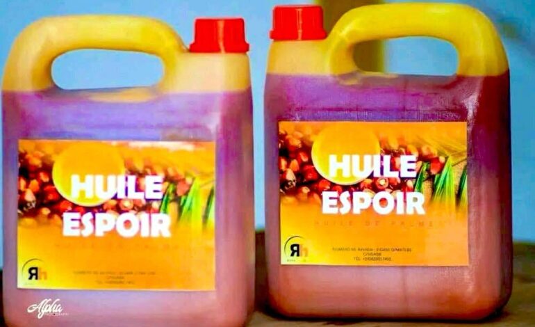 “Huile Espoir : l’excellence du goût de palme désormais à votre portée !”