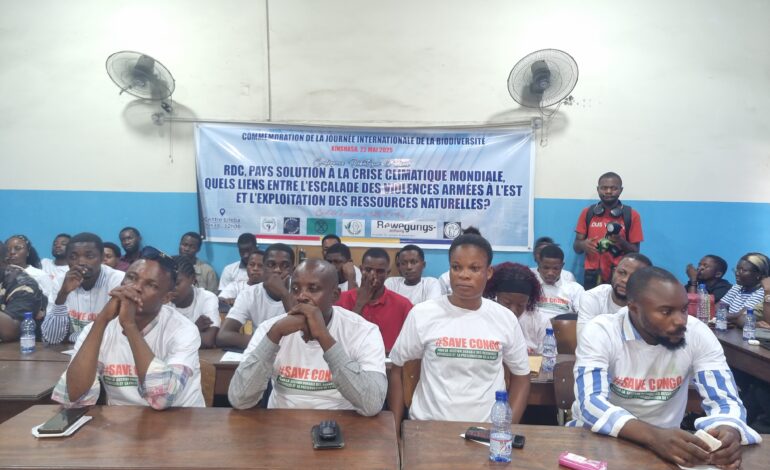 Kinshasa se lève : la campagne SaveCongo mobilise la jeunesse pour sauver la nation et la planète