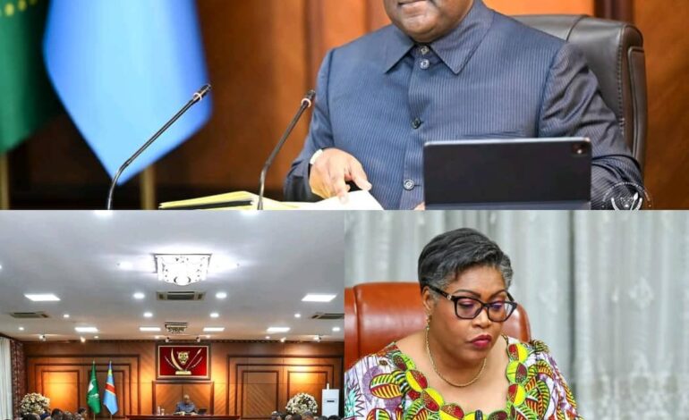 Sécurité, économie, santé : le Président Tshisekedi mobilise son gouvernement autour des urgences nationales