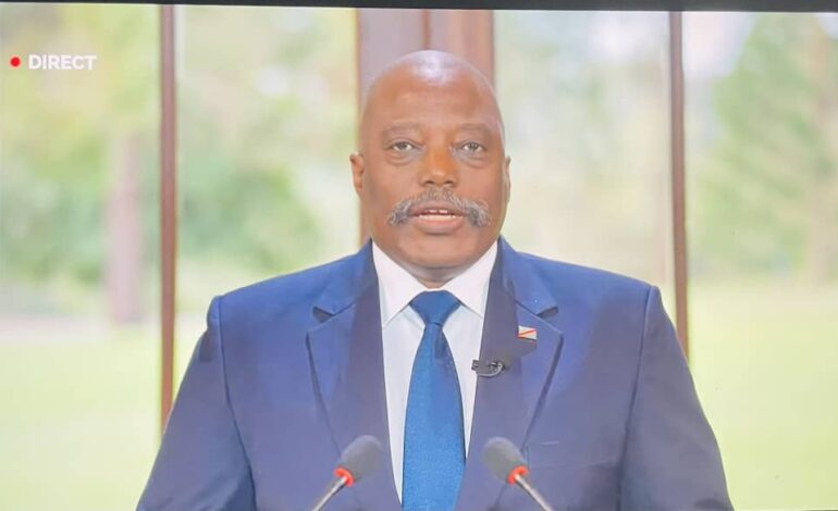 « Le Congo est la priorité absolue » : Joseph Kabila brise le silence et lance un appel à l’unité nationale