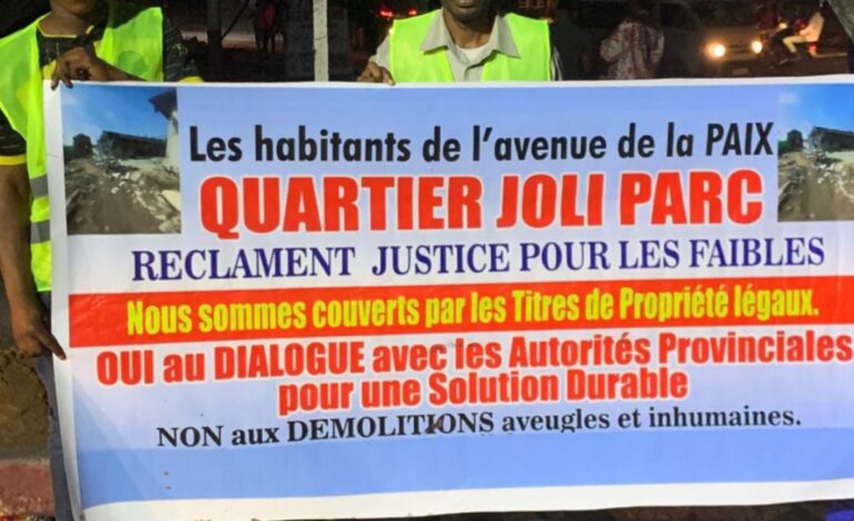 Ngaliema : des veuves et orphelines face à la menace d’expulsion malgré des titres légaux