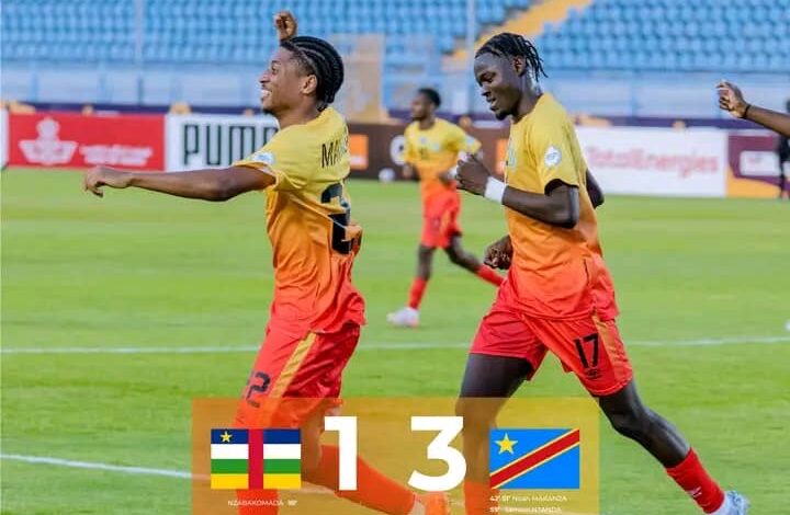 CAN U-20 Égypte 2025 : Les Léopards rugissent, la RCA s’incline 3-1