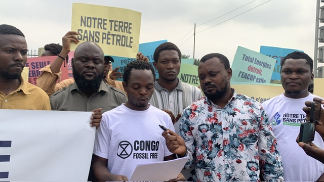 Extinction Rebellion Kinshasa Exige l’Arrêt Immédiat des Projets Pétroliers en RDC !