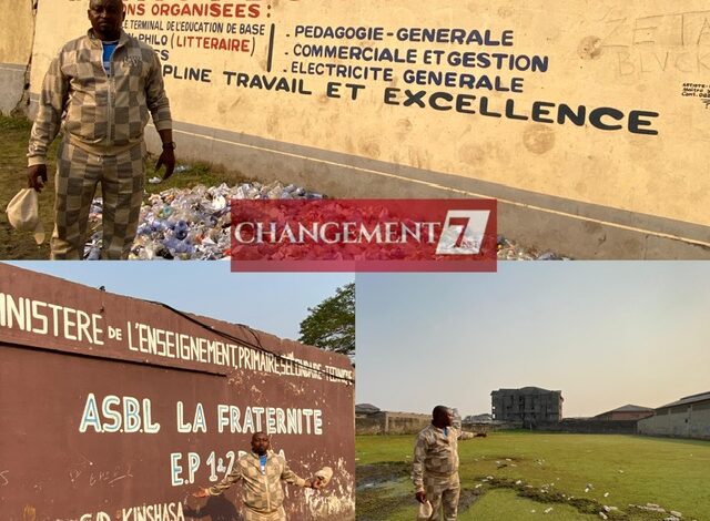 “SOS Écoles publiques : Trésor Mayamba tire la sonnette d’alarme pour sauver l’Institut du 30 Juin et l’E.P I & II DIMA”