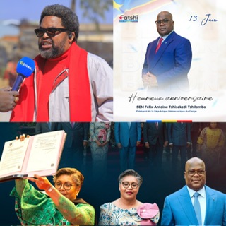 13 juin présidentiel : Timothée Lenoir Efika célèbre Félix Tshisekedi et Judith Tuluka