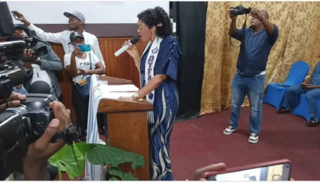 UDPS : Lisette Yombo met en garde contre les distractions et appelle à la vigilance