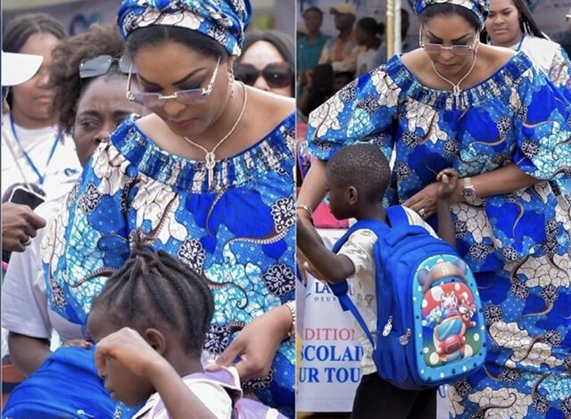 Sekebanza : 7.000 kits scolaires distribués par la Fondation La Colombe pour une rentrée sereine