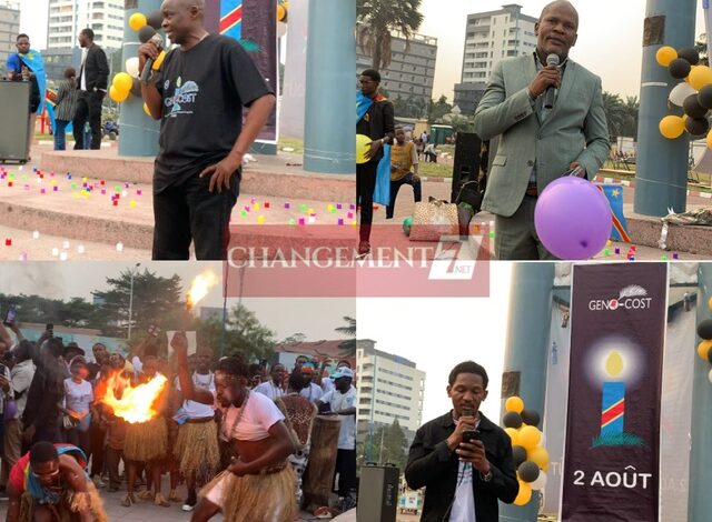 Kinshasa : Jeef Pambi et Alain Bolondjwa en première ligne pour honorer la mémoire du Genocost congolais
