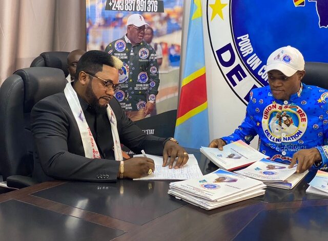Union Sacrée : Jean Thierry Monsenepwo signe la Charte et réaffirme son attachement à la vision de Tshisekedi