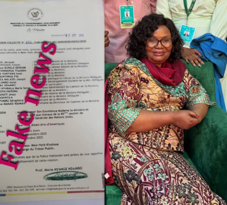 Rumeurs Infondées : Le Voyage de la Ministre Marie Nyange Transformé en Fake News
