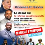 Constitution en RDC : la FOFAT et la CCN mobilisent pour une grande marche citoyenne le 5 juin à Kinshasa